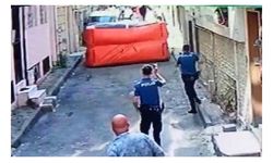 Şişli'de evini ateşe verip balkondan atladı, itfaiye eri son anda kurtardı