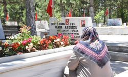 Sivas'ta şehit annelerinin hüzünlü bayramı