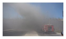 Sultangazi'de otobüs yangını