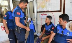 Afgan kaçak, üzerinde zabıta kıyafetiyle yakalandı