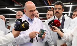 Bakan Soylu, yerli ve mili pasaportu tanıttı