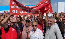 Kılıçdaroğlu'nun katılacağı açılış öncesi belediye işçilerinden 'ek zam' eylemi