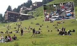 Turistler akın etti, Ayder Yaylası doldu