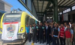 3'üncü 'İyilik Treni' Pakistan'a yola çıktı