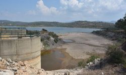 Bodrum'da barajların su seviyesi 5 ayda yarı yarıya azaldı