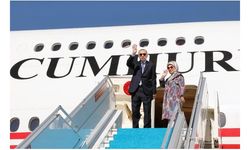 Cumhurbaşkanı Erdoğan, Özbekistan'a gitti