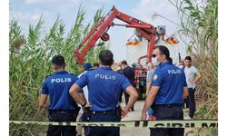 Deredeki sazlıkta bir kısmı çürümüş erkek cesedi bulundu