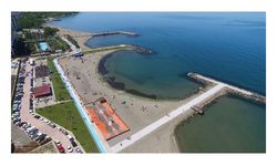 Karadeniz’de uygulanan projeyle kum plajlar genişliyor, sahiller eskiye dönüyor