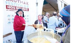 1’inci Kuymak Festivali’nde 5 bin kişiye kuymak ikram edildi 