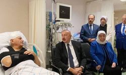 Aliyev, Binali Yıldırım’ı hastanede ziyaret etti