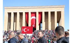 Anıtkabir'de Cumhuriyet Bayramı coşkusu