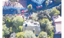 Boğaziçi Üniversitesi kampüsünde yangın