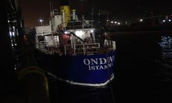 Denizi kirleten gemiye 2 milyon 380 bin lira ceza 