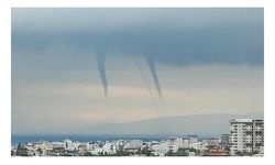 İskenderun Körfezi'nde 3 hortum 
