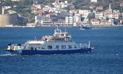 Kabatepe- Gökçeada hattında bazı feribot seferleri iptal edildi