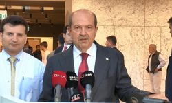 KKTC Cumhurbaşkanı Ersin Tatar, Binali Yıldırım ve yaralı madencileri ziyaret etti