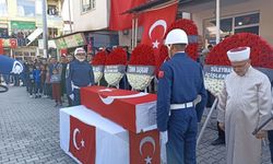 Pençe-Kilit şehidi uzman çavuş, son yolculuğuna uğurlandı