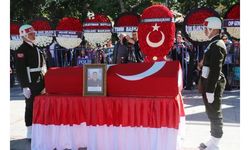 Şehit uzman çavuş, son yolculuğuna uğurlandı