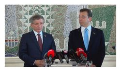 Ahmet Davutoğlu'ndan İmamoğlu'na ziyaret