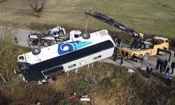 Bartın'da 40 kişinin yaralandığı otobüs kazasında şoför tutuklandı