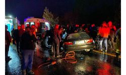 Bursa'da şerit ihlali yapan otomobil kazaya neden oldu: 1 ölü, 5 yaralı