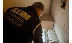 İstanbul'da kaçak sigara operasyonu