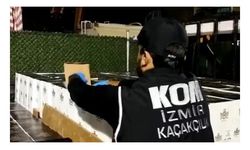İzmir'de sahte içki operasyonu