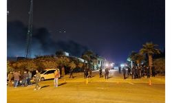 Kimya fabrikasında yangın