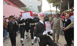 Pençe-Şimşek şehidi Güner, Hatay'da toprağa verildi