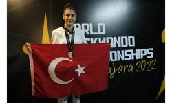 Tekvandoda Hatice Kübra İlgün dünya üçüncüsü