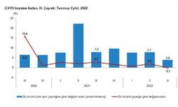 TÜİK: Ekonomi üçüncü çeyrekte yüzde 3,9 büyüdü