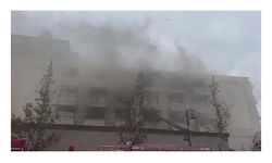 Çırağan Sarayı'nın otel bölümünde yangın