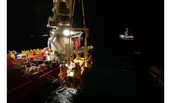 Karadeniz gazını dağıtacak 280 tonluk 'Peçenek' denize indirildi