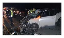 Kırıkkale'de zincirleme kaza: 1 ölü 4 yaralı