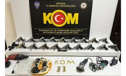 Mersin'de silah kaçakçılığı operasyonu: 17 gözaltı