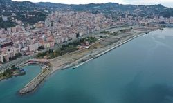 Rize’de bu kez de millet bahçesi için deniz dolduruluyor