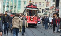 Taksim'de yılbaşı hazırlıkları