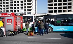 Kayseri'de belediye ve halk otobüsü çarpıştı, 29 kişi yaralandı
