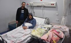 Malatya'da yeni yılın ilk bebekleri ikiz; 'Ayşe' ile 'Murat'