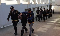 Adana'da hırsızlık şüphelisi 21 kişi gözaltına alındı