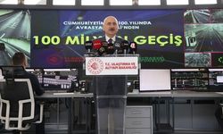 Avrasya Tüneli'nden 100 milyonuncu araç geçti