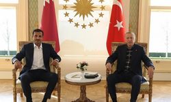 Cumhurbaşkanı Erdoğan, Katar Emiri Şeyh Temim'i kabul etti
