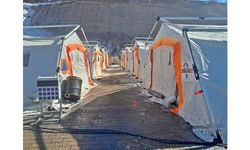 Fransa'dan depremden etkilenen Adıyaman'a sahra hastanesi
