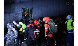 İspanya'dan gelen 46 kişilik arama kurtarma ekibi İstanbul’dan Adıyaman'a gitti