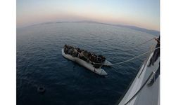Kuşadası açıklarında 31 düzensiz göçmen kurtarıldı​​​​​ 