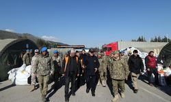 Mehmetçik Hatay'a lojistik destek üssü kurdu