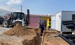 SASKİ ekipleri Elbistan'da banyo ve tuvalet sorununun çözümü için çalışma yaptı