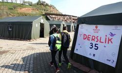 Adıyamanlı öğrencilerin sınavlara doğa içinde hazırlanacağı kampta eğitim başladı