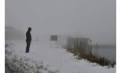 Düzce'nin yüksek kesimlerinde kar etkili oluyor