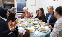 Emine Erdoğan, New York'ta Türk ailenin evinde iftar yaptı